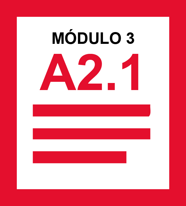 MODULO 3 - A2.1